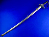 Brazilian Brazil German Made WW1 Cavalry Sword w/ Scabbard