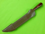 Vintage Brazilian Brazil Gaucho Inox Engraved Knife w/ Sheath
