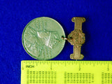 Antique Old British English 1905 King Edward VII Medal Badge Order Pin Award