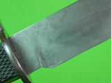 Antique Early 19 Century British English THORNHILL Huge Fighting Knife & Sheath