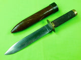 Antique old British English 19 Century Large Hunting Fighting Knife