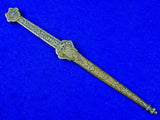 Antique 19C British I XL George Wostenholm Sheffield Ornate Dirk Dagger Knife