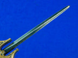 Antique 19C British I XL George Wostenholm Sheffield Ornate Dirk Dagger Knife
