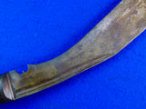 British English India Indian WW1 Kukri Gurkha Fighting Knife