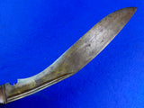British English India Indian WW1 Kukri Gurkha Fighting Knife