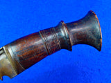 British English India Indian WW1 Kukri Gurkha Fighting Knife
