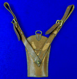 British English WW1 Sword Hangers Hanger Leather Frog Maker Marked