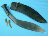 RARE British English India Indian WW2 Kukri Gurkha Pioneer Gold Fighting Knife