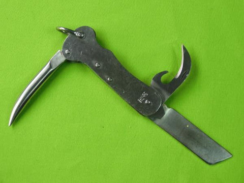 Vintage British English Joseph Rodgers Sheffield Navy Folding Pocket Knife Tools