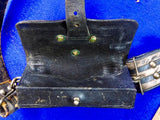 Antique British English Victorian HOBSON & Sons Officer's Belt & Ammo Pouch