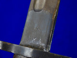 British English Antique WW1 Long Bayonet Fighting Knife