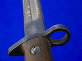 British English Antique WW1 Long Bayonet Fighting Knife