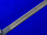 British English Antique WW1 Long Bayonet Fighting Knife