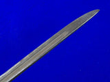 British English Antique WW1 Long Bayonet Fighting Knife