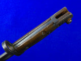 British English Antique WW1 Long Bayonet Fighting Knife