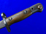 British English Antique WW1 Long Bayonet Fighting Knife