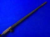 British English Antique WW1 Model 1876 Socket Bayonet w/ Scabbard c