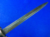 British English Antique WW1 Model 1888 Bayonet Fighting Knife "