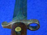 British English Antique Old WW1 Model 1888 Bayonet Fighting Knife