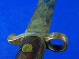 British English Antique WW1 Model 1888 Bayonet Fighting Knife .