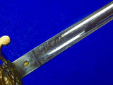 Antique British Victorian Model 1822 / 1854 German Made General Staff Officer's Sword