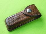 Vintage Browning German Made Folding Pocket Knife w/ Sheath