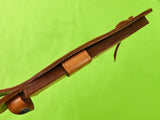 Buck Custom Shop Leather Sheath Scabbard for Model 120 Hunting Fighting Knife