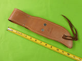 Buck Custom Shop Leather Sheath Scabbard for Model 120 Hunting Fighting Knife