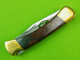 US 2004 Buck Custom Shop 110 Cabela's Limited Hunting Lock Back Folding Knife