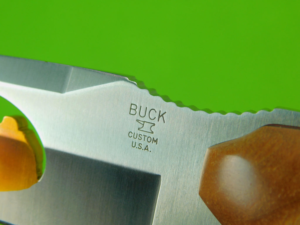 US Buck Custom Shop Hunter Profile Limited Edition Hunting Knife & She ...