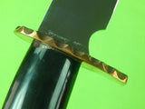 RARE Unique Custom Hand Made Carved Buffalo Horn Jesus Armendariz Bowie Knife