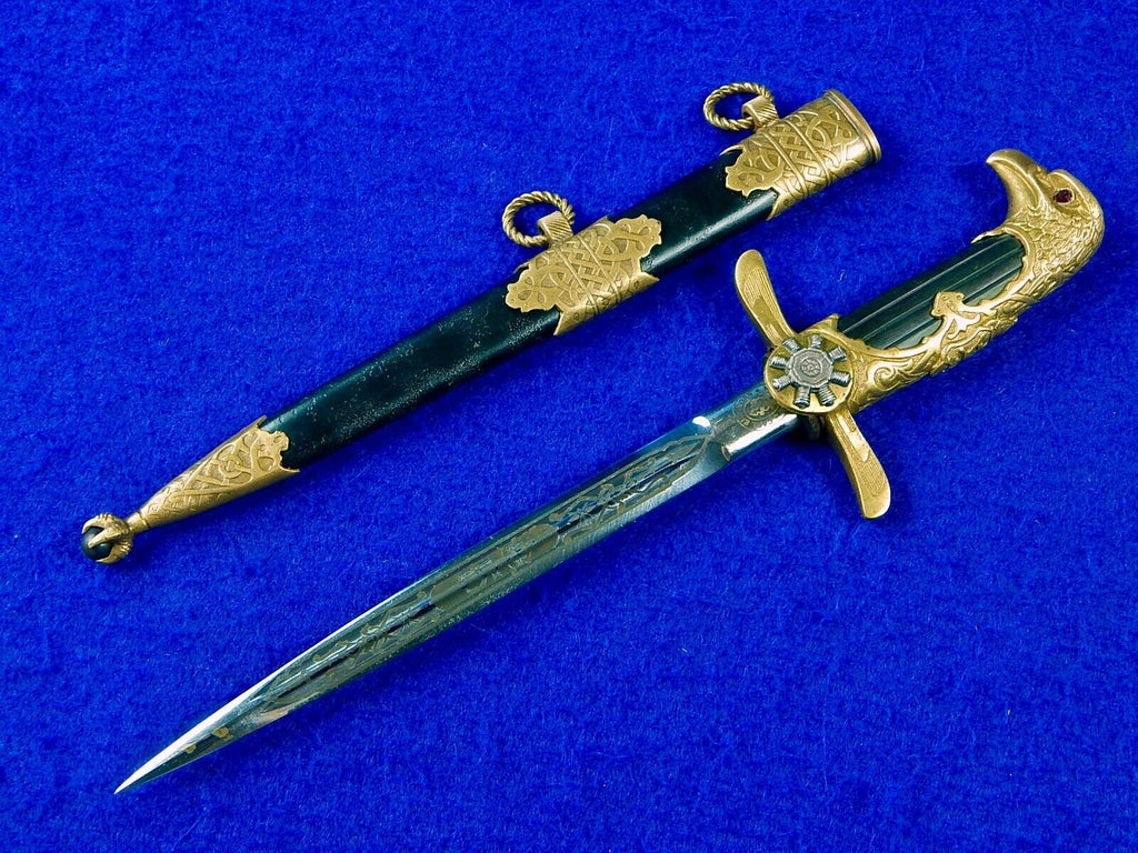 Bulgarian Bulgaria WW2 German Made Air Force Officer's Dagger