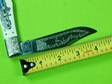 CASE XX Limited Edition Richard Petti 1992 Scrimshaw Folding Knife Signed Cert.