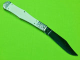CASE XX Limited Edition Richard Petti 1992 Scrimshaw Folding Knife Signed Cert.