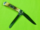 US 1986 CASE XX Limited Texas Sesquicentennial 2 Blade Folding Pocket Knife
