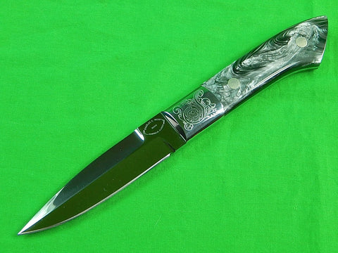 US Custom Hand Made CHARLES A. WEST Fighting Knife