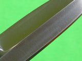 US Custom Hand Made CHARLES A. WEST Fighting Knife