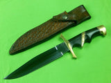 Custom Hand Made CHARLES CLIFTON Fighting Knife & Sheath