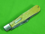 Vintage US 1920-30's COLONIAL Fishing Fish Folding Pocket Knife Scale