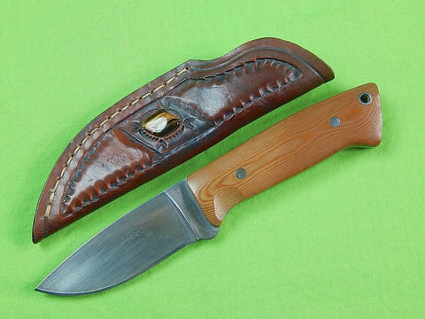 US Custom Hand Made COLORADO CUTLERY Hunting Knife & Sheath