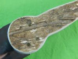 Canadian Canada Custom Hand Made by Jim Jennings Hunting Knife & Sheath