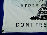 Culpeper Minute Man Liberty of Death Don't Tread on Me Embroidered Large Flag