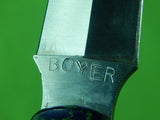 Custom Hand Made Boyer Boot Stiletto Fighting Knife