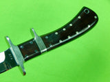 Custom Hand Made Fighting Knife & Sheath Case