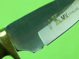 Custom Hand Made Japanese Japan Hunting Knife & Sheath