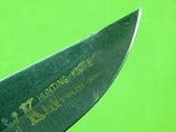 Custom Hand Made Japanese Japan Hunting Knife & Sheath