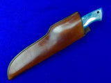 Custom Handmade John Nelson J.N. COOPER Double-Edged Fighting Knife Dagger