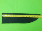 Custom Handmade Leather Sheath for Huge Bowie Knife Black