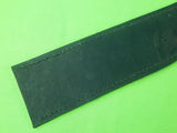 Custom Handmade Leather Sheath for Huge Bowie Knife Black