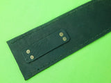 Custom Handmade Leather Sheath for Huge Bowie Knife Black